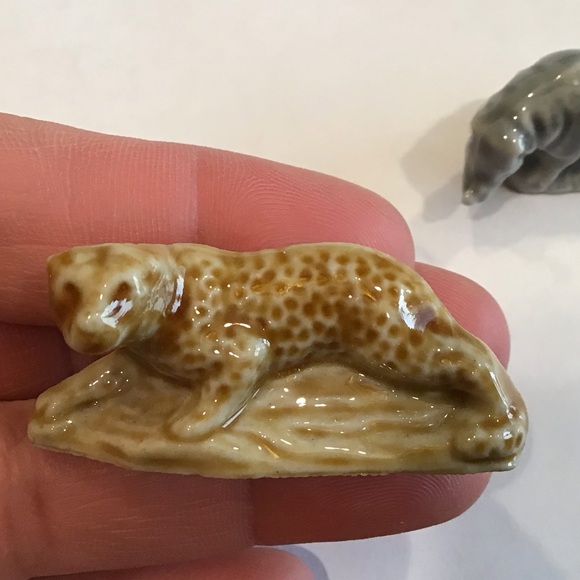 VINTAGE WADE PORCELAIN WHIMSIES-3 Safari Animals - Picture 3 of 6
